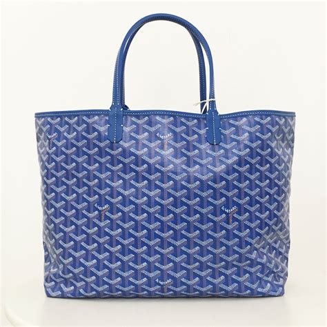 blue goyard tote bag